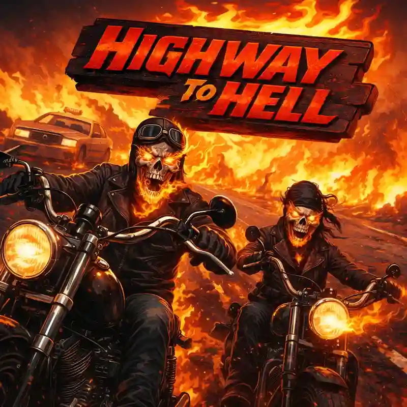 Highway to Hell slot game banner bingoplus