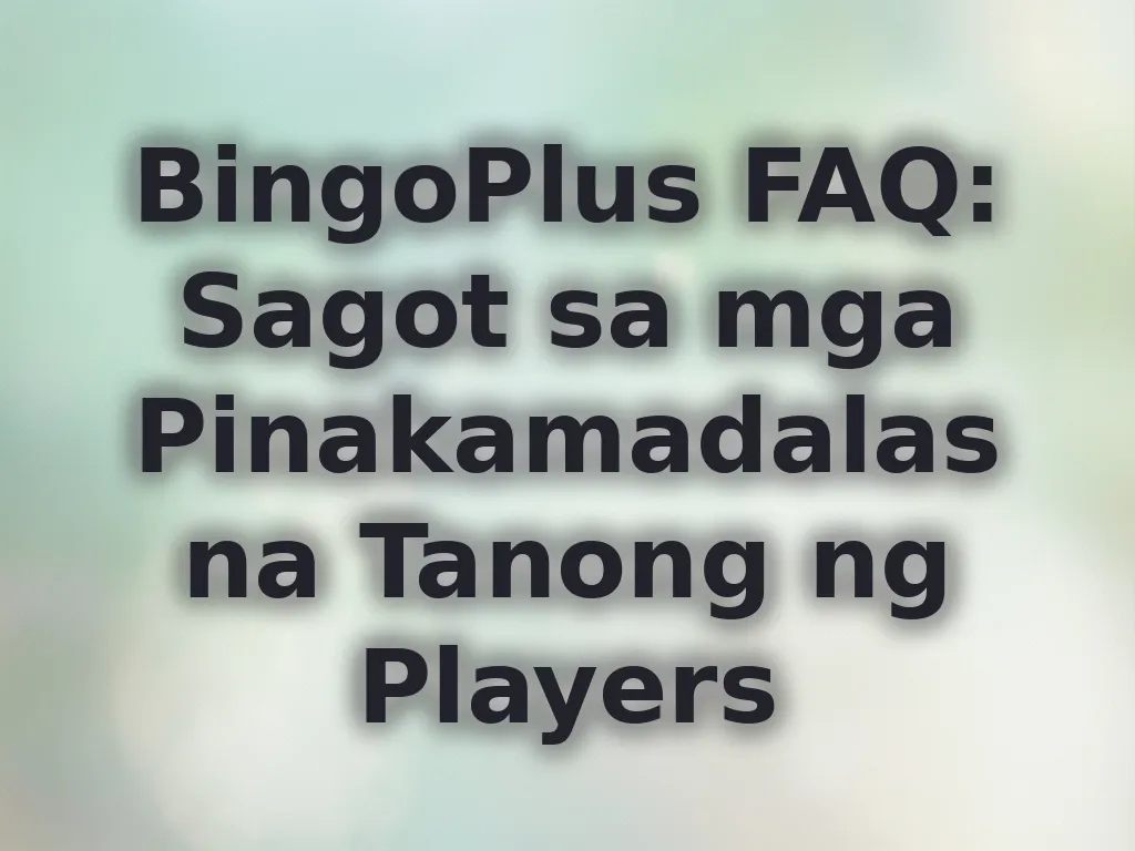FAQ Guide